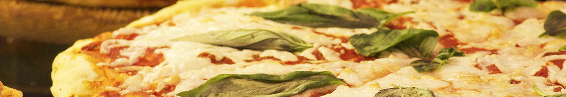 Eating Italian Pizza at Cafe Verdi restaurant in Wilmington, DE.